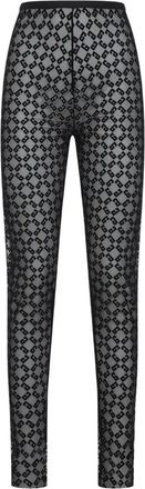 Givenchy Leggings con logo - Nero