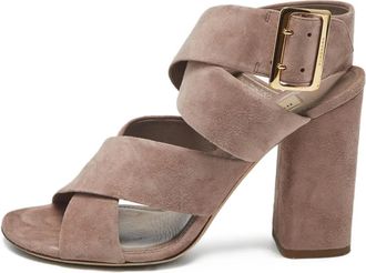 Burberry Sandali Blaine con design a incrocio - Toni neutri