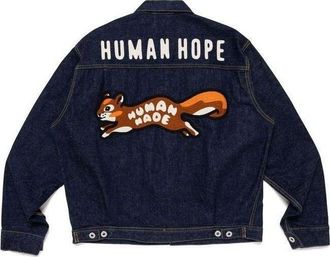 Human Made x Human Hope Denim Work Jacket Indigo XX31JK001