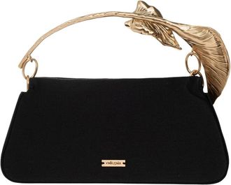 Cult Gaia Dames, Tassen, Zwart, Maat: ONE Size Satijn