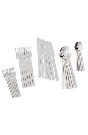 Berghoff Elegant Stainless Steel 75-Piece Flatware Set in Silver at Nordstrom Rack