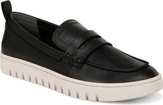 Vionic Uptown I6609L2002 Loafer Womens US 9W Black Leather Slip On Shoes GAL630