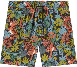 A.P.C. Tropical Printed Short Bobby S - Heren - Strandmode - Veelkleurig - XL - Nylon - Badmode