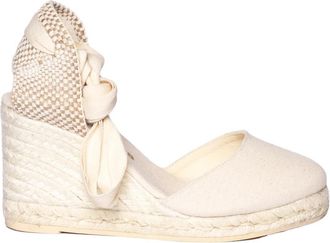 Espadrilles Colin Melange Wedge - Dames - Sleehakken - Beige - 41 EU - Katoen - Schoenen