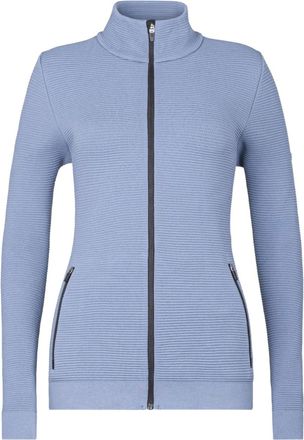 Newland Geribbeld ski-jack met rits - Blauw