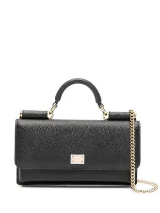 Dolce & Gabbana Leder Mini -Tasche