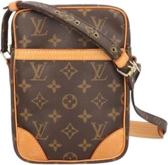 Louis Vuitton Pre-owned Cross Body Bags, female, Brown, Size: ONE SIZE Pre-owned Vintage Canvas Cross Body Bag