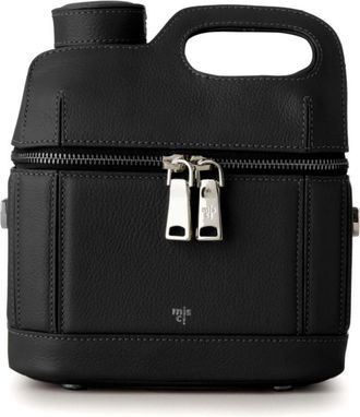 MISCI Gal&atilde;o shoulder bag - unisex - Leather - One Size - Black
