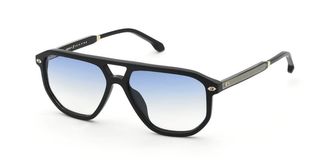 Lozza SL4401 Luis Figo 0700 Mens Sunglasses Black Size 58