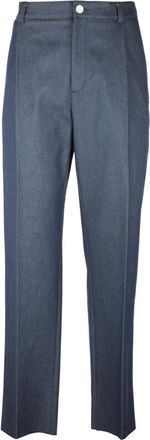 Dior Broeken, Heren, Blauw, M, Katoen, broek