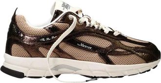 Mercer Amsterdam Gebroken Re-Run Dames Sneakers - Dames - Sneakers - Bruin - 39 EU - Schoenen