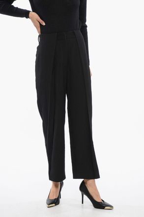 Balmain Pantaloni A Vita Alta Tapered-Fit Balmain