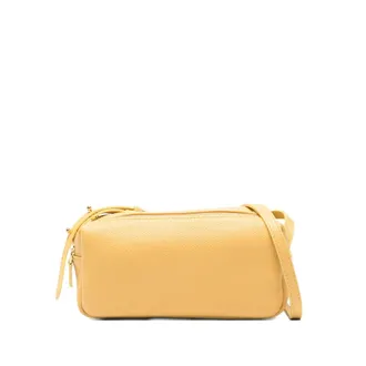 Elleme Elleme, Tassen, Dames, Geel, ONE Size, Leer, Mini Trousse