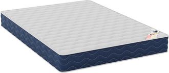 Home Discount Gel Memory Foam Bonnell Spring Mattress, Pressure Relief, H 20 x W 135 x D 190 cm, Double