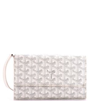 Goyard Varenne Continental Wallet with Strap Coated Canvas
