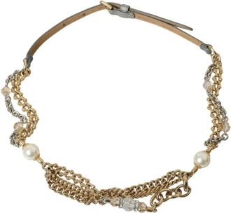 Dolce & Gabbana Belts - Dames - Riemen - Veelkleurig - ONE Size - Leer - Accessoires
