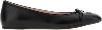 Valentino Garavani Black Bow Ballet Flats