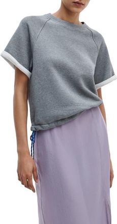 Rag & Bone Vintage Terry T-Shirt in Heather Grey at Nordstrom, Size Medium
