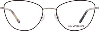 Calvin Klein Demo Cat Eye Ladies Eyeglasses CK20305 270 53