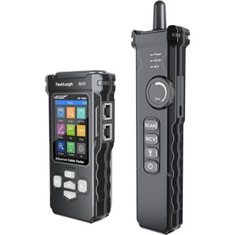 OEM Nf-8506 - Comprobador De Cables De Red Digital Lcd, Detector De Cables De Red Recargable, Localizador De Cables Multifuncional, Comprobador De Cables 