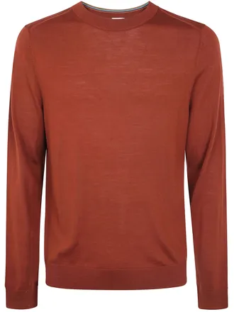 Paul Smith Maglione Girocollo Dark Rust