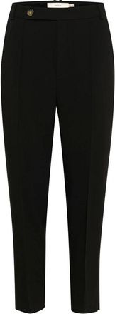 Inwear Zwarte Cigarette Pant Broek - Dames - Slim Fit Broeken - Zwart - M - Broeken