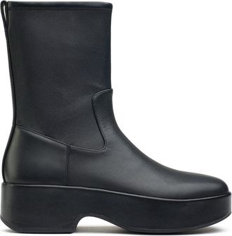 FitFlop Fitflop Womens Fluma Boots - Black Leather - Size UK 4