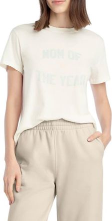 Favorite Daughter The Mother of the Year Graphic T-Shirt in Gardenia/Light Sage at Nordstrom, Size Xx-Large