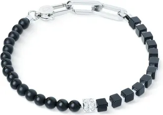 Coeur de Lion Bracelet Spikes Fusion Onyx Black-Silver at Nordstrom
