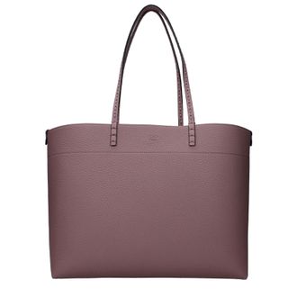 Fendi Damens Umh&auml;ngetasche Roll Rosa/Lavendel Leder