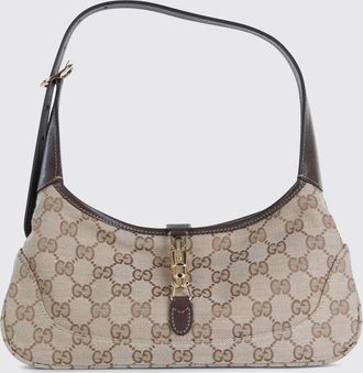 Gucci Borsa Jackie Slim Gucci in canvas con monogram GG jacquard
