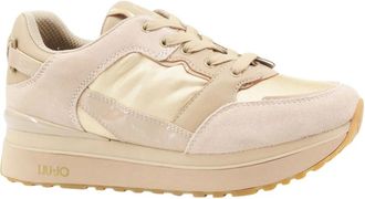 Liu Jo Maxi Wonder 91 - Dames - Sneakers - Roze - 40 EU - Leer - Schoenen