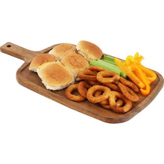 MegaChef 14 Inch Acacia Wood Rectangle Serving Board with Handle at Nordstrom