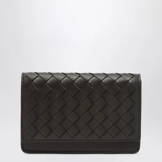 Bottega Veneta Small Fondente Intrecciato Continental Wallet