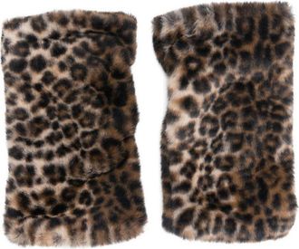 ALPO Leopard Print Gloves
