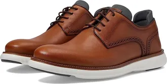 Martin Dingman Countryaire Men Brown Leather Plain Toe Dress Shoes ZOGG3607
