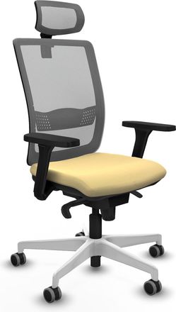 Piqueras y Crespo Sedia Da Ufficio Piqueras Y Crespo Haches Neutro Ruote 65 Mm