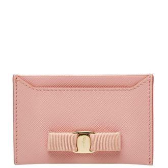 Ferragamo Leather Card Case (Pre-Owned)
