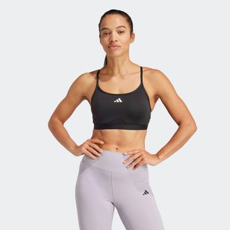 adidas Sport-BH ADIDAS PERFORMANCE AERCT LS BRA, Damen, Gr. XS, N-Gr, schwarz, Obermaterial: 89% Polyester, 11% Elasthan, BHs Sport-BH