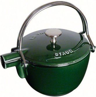 Staub Tetera De Hierro Fundido Verde Albahaca 1,15 L