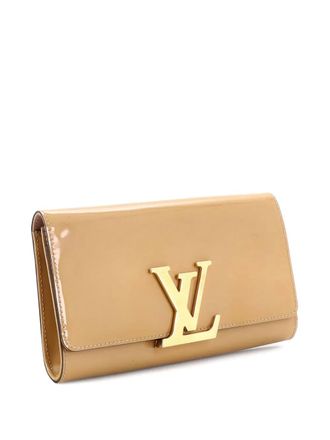 Louis Vuitton Louise Patent East West clutch bag - Neutrals