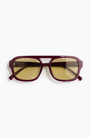 H&M Sonnenbrille im Pilotenlook - Red
