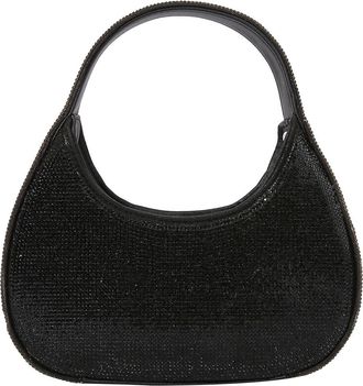 Berness Rhinestone Circle Bag in Black at Nordstrom Rack