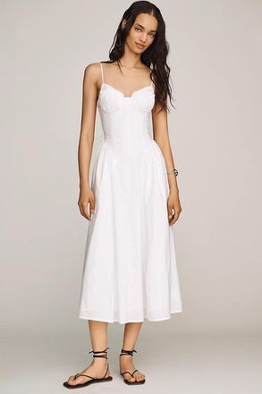 Nia Alice Sweetheart Midi Dress