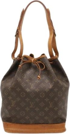 Louis Vuitton Pre-owned Monogram Noe Shoulder Bag - Dames - Vintage Tas - Bruin - ONE Size - Vintage