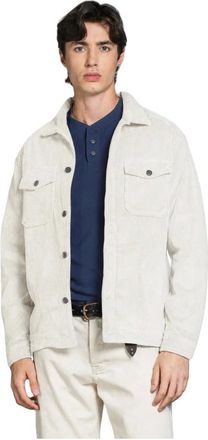 IMPURE Gabriel Overshirt - Jackets - Hombre - Blanco - XL