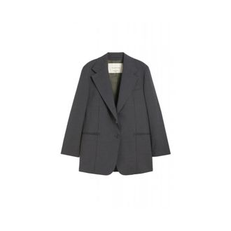 Max Mara Jassen, Dames, Grijs, S, Max Mara Weekend - Jassen > Blazers