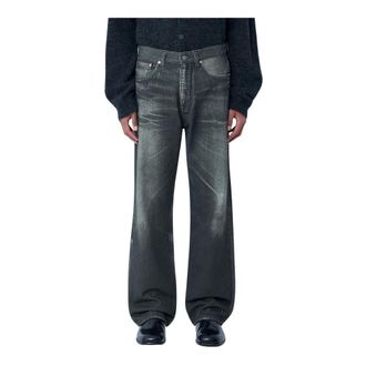 Our Legacy Wide Jeans, male, Black, Size: W36 Third Cut Jeans