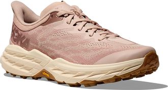 Hoka One One Womens Hoka One One Speedgoat 1123158-CRMS Sandstone Running Shoes DWA2455