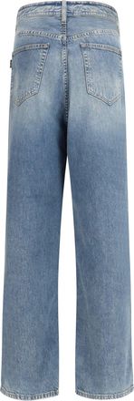 Haikure Mens Ray Dusty Jeans Blue Cotton